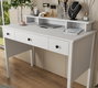 Hanah Home FRN-20083 Mesa de Maquillaje Madera y Blanco